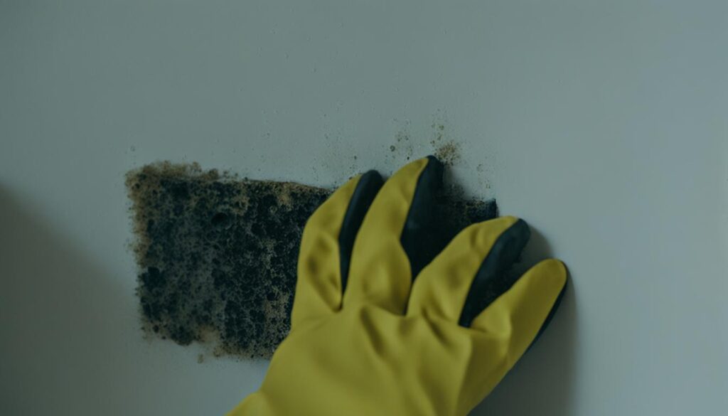 how to fix mold in walls