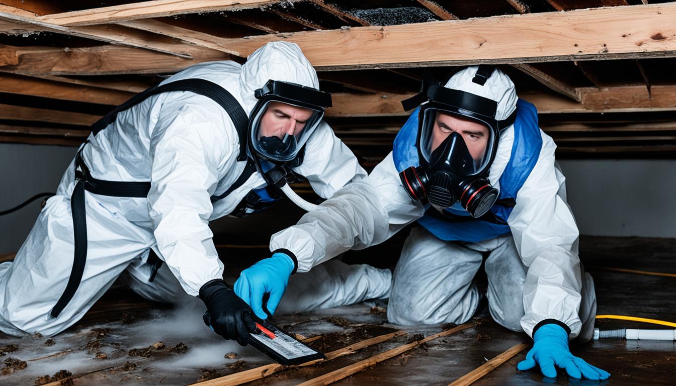 how to fix mold under house