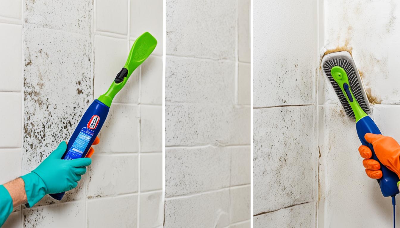 how to fix moldy caulk in shower