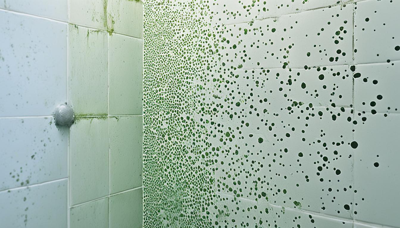 how to fix moldy grout in shower