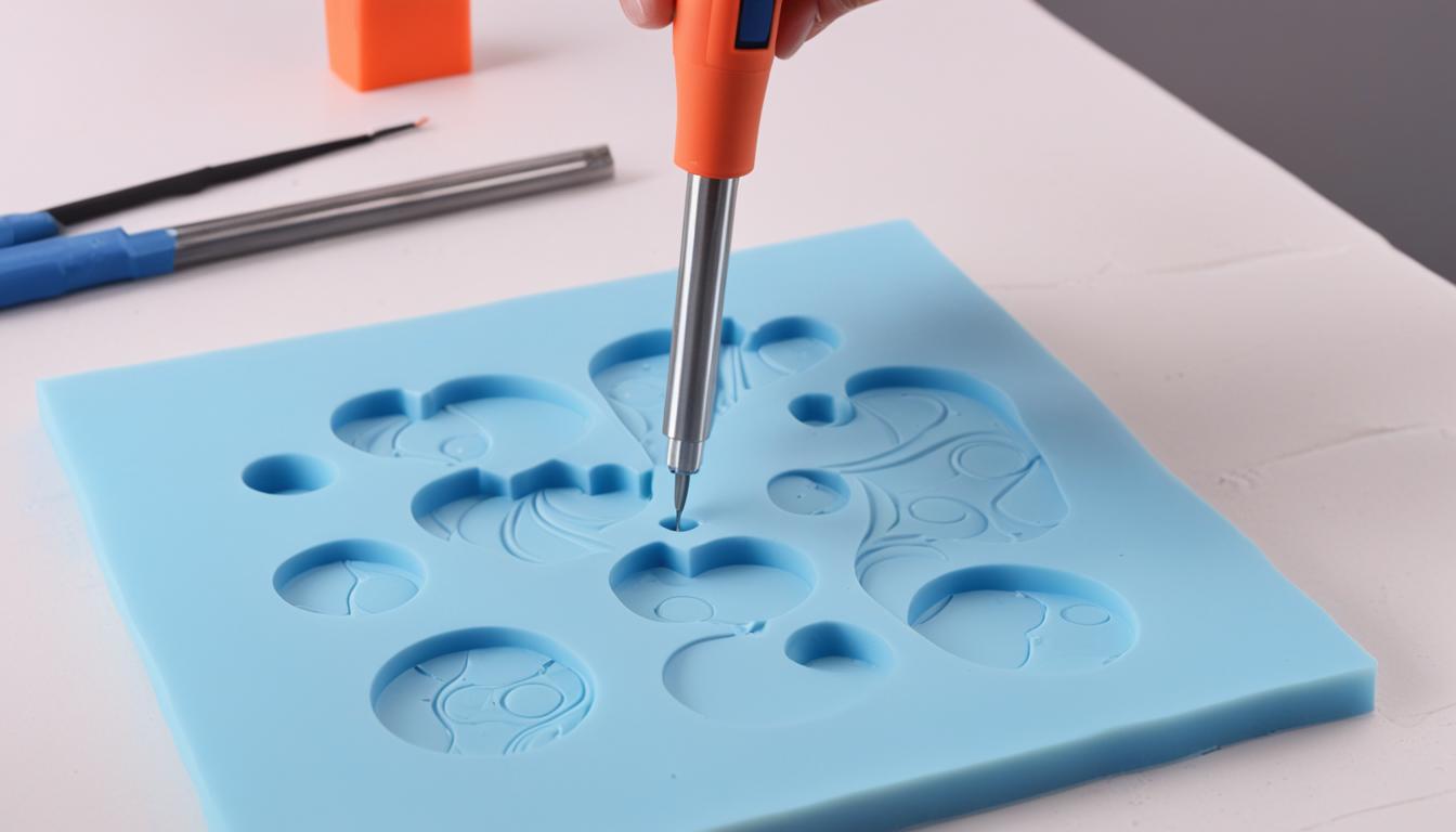how to fix silicone mold