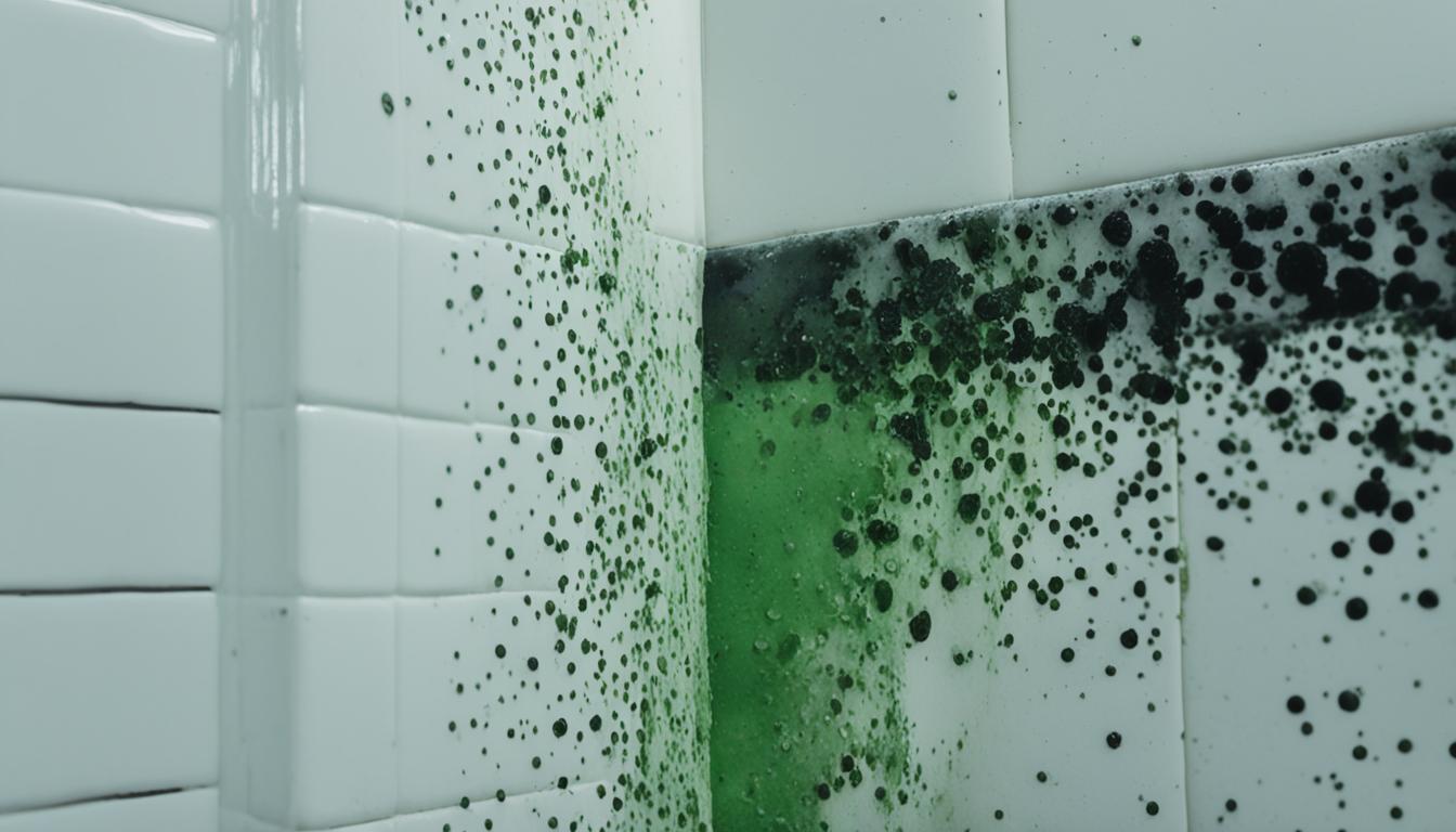 how to get mold out of shower