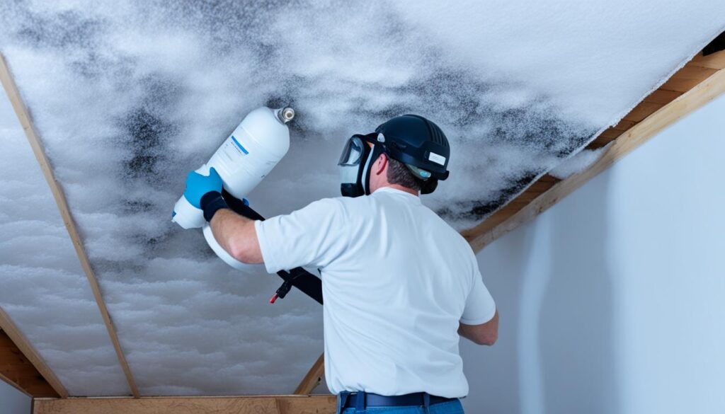 how to get rid of mold in attic