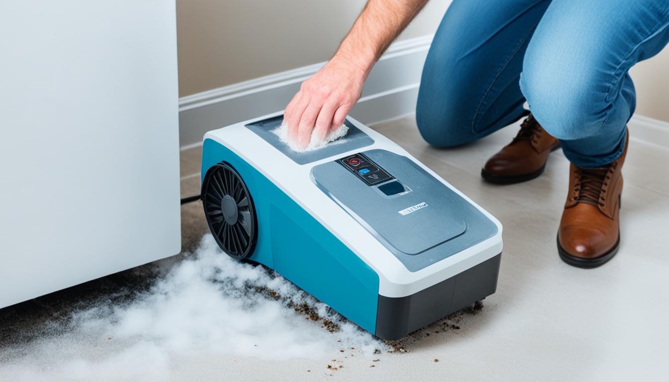 how to get rid of mold spores in the air