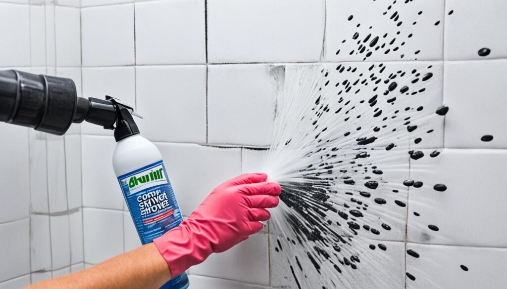 how to get rid of shower mold