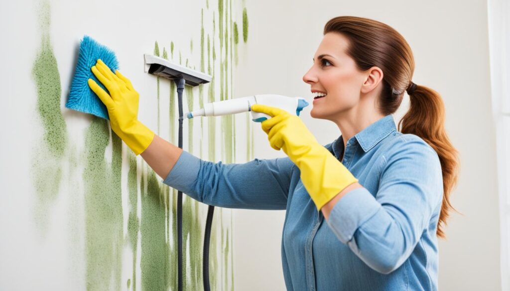 how to remove mold