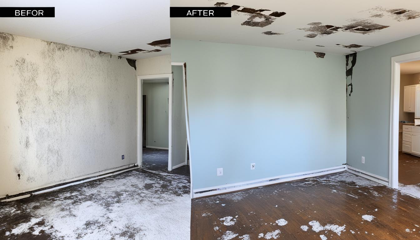 how to repair mold damage