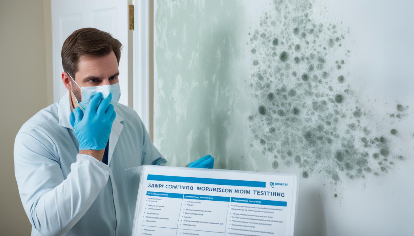 how to test for mold