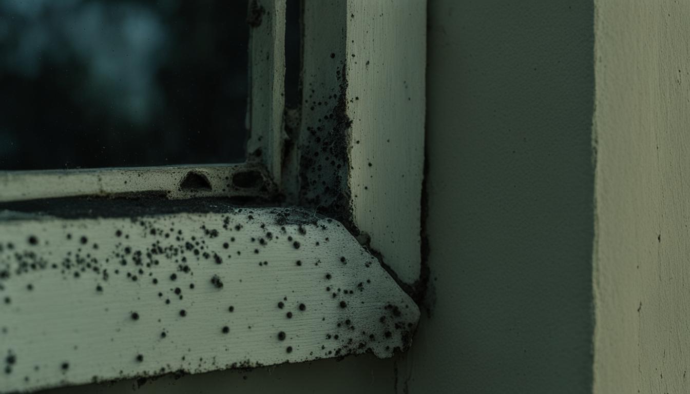 identifying and addressing toxic mold on window frames