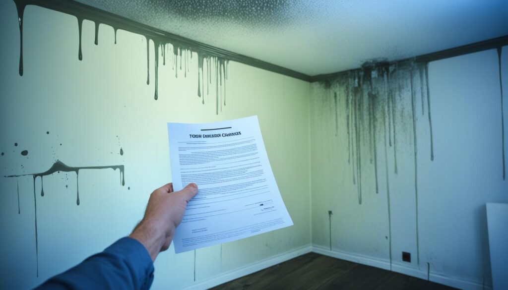 liability for mold damage