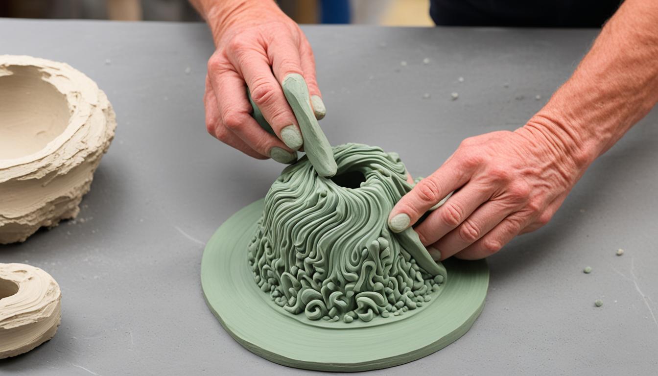 mold a clay