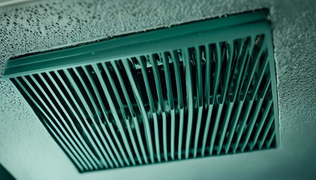 mold around air vents