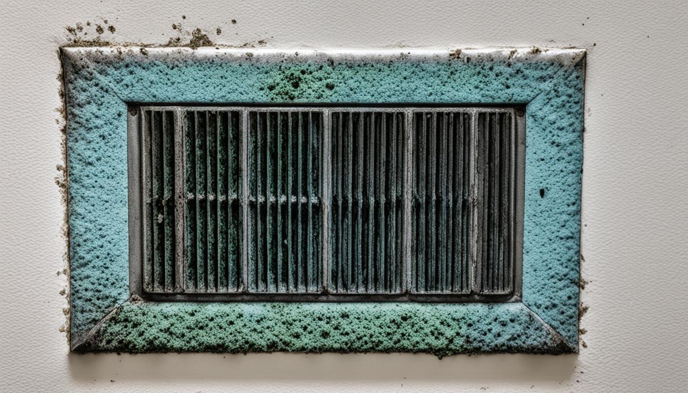 mold around air vents