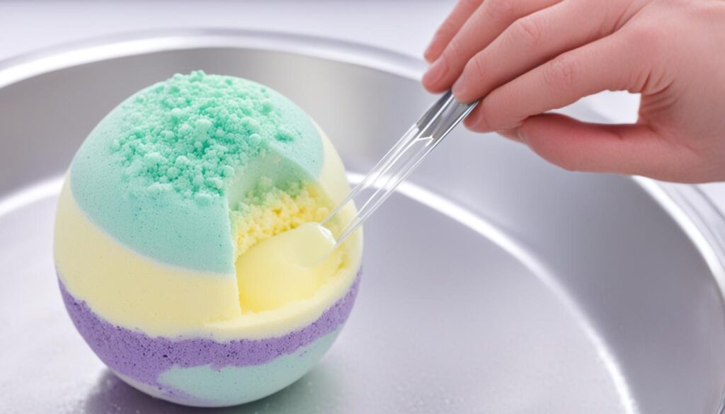 mold bath bomb