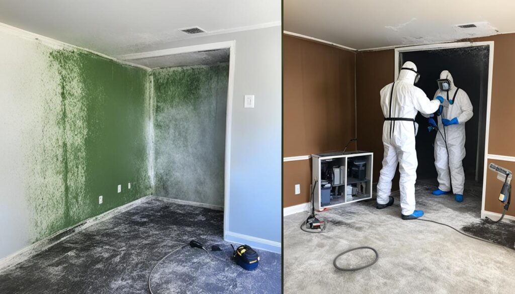 mold clean up services