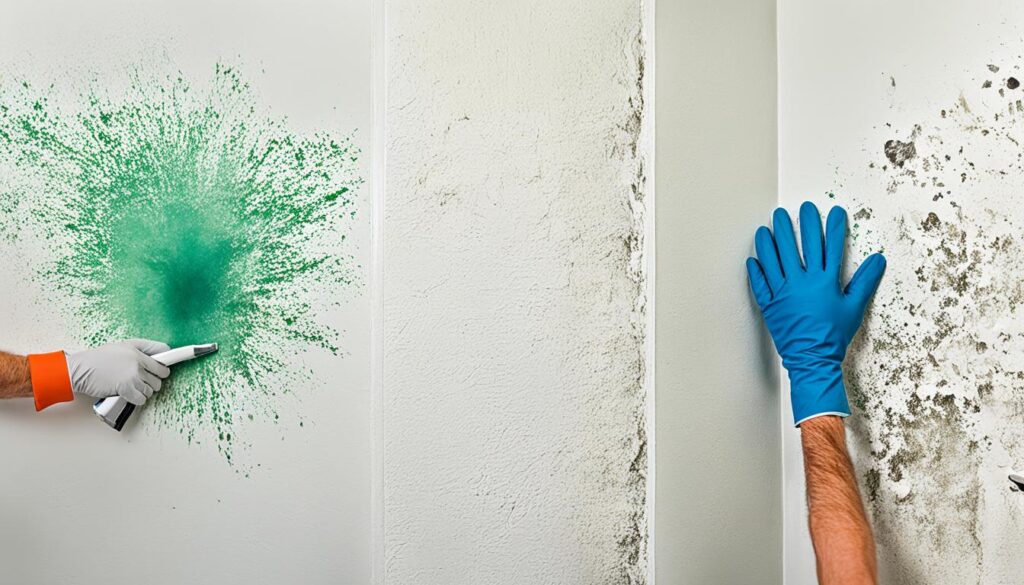 mold cleaning process