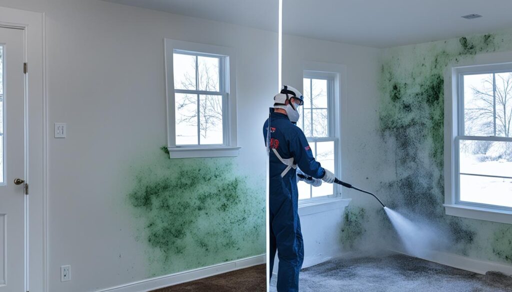 mold cleaning process