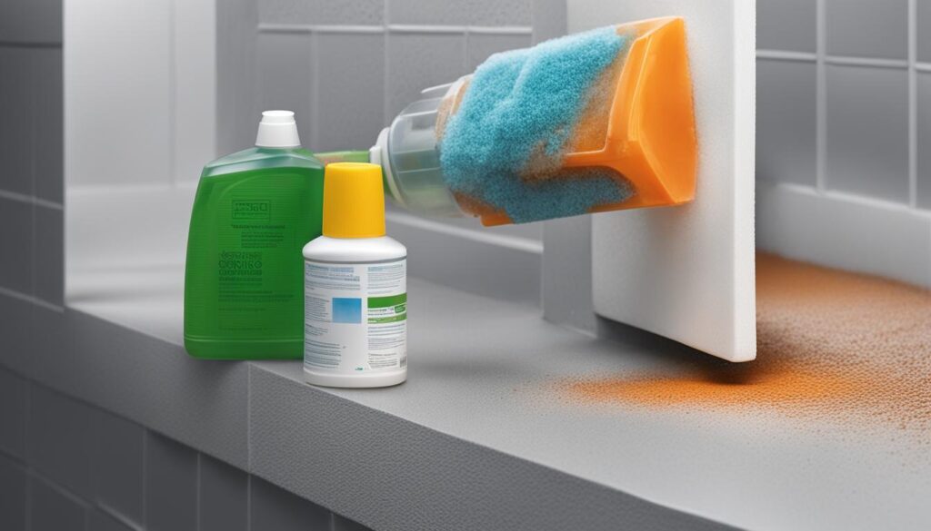 mold cleaning solution for walls