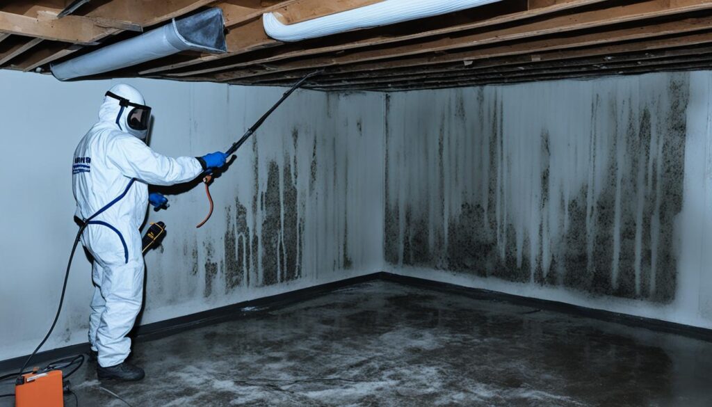 mold cleanup and restoration