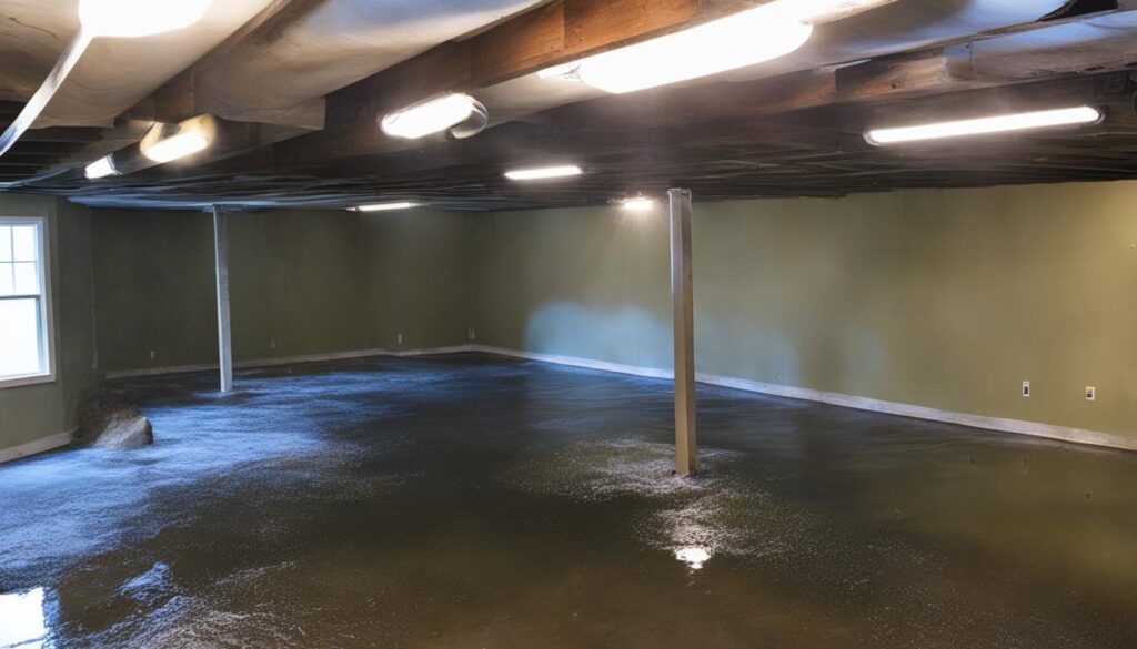 mold cleanup and water damage restoration