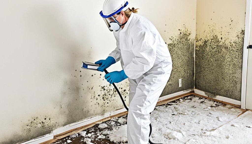 mold cleanup process