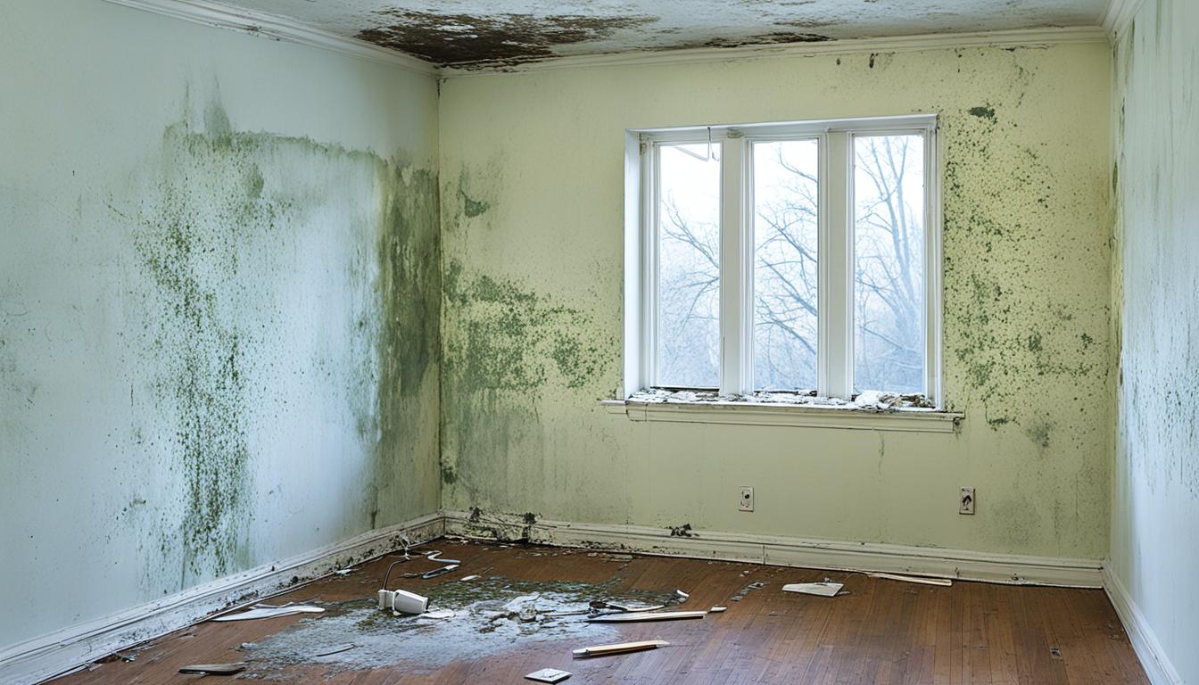 mold damage in home