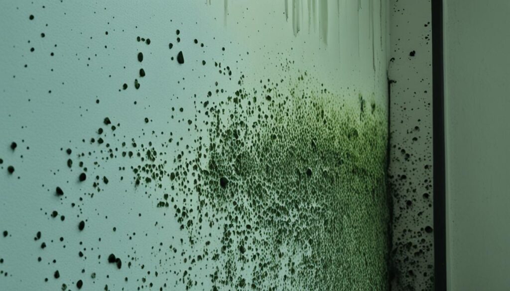 mold damage in house