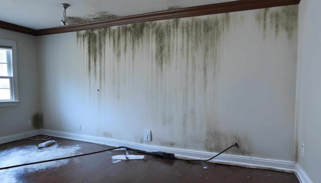 mold damage in house