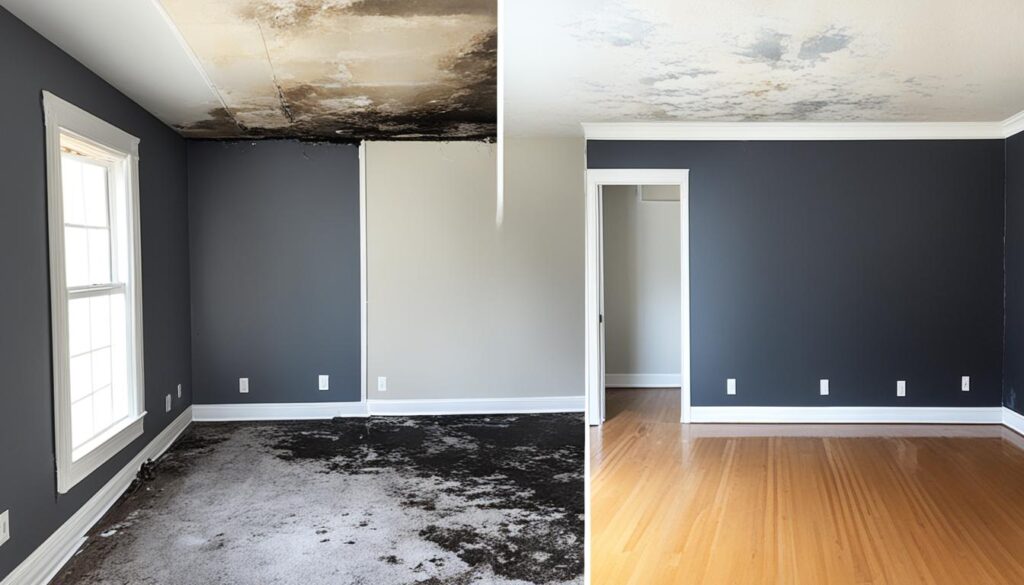 mold damage repair