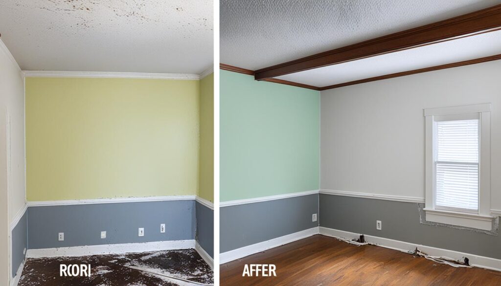 mold damage repair services