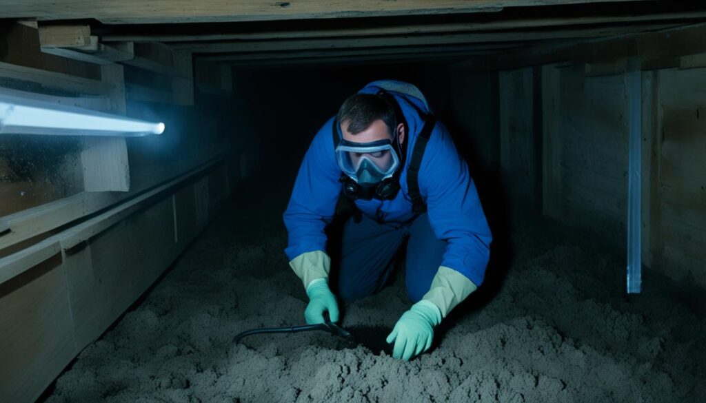 mold detection in crawl space