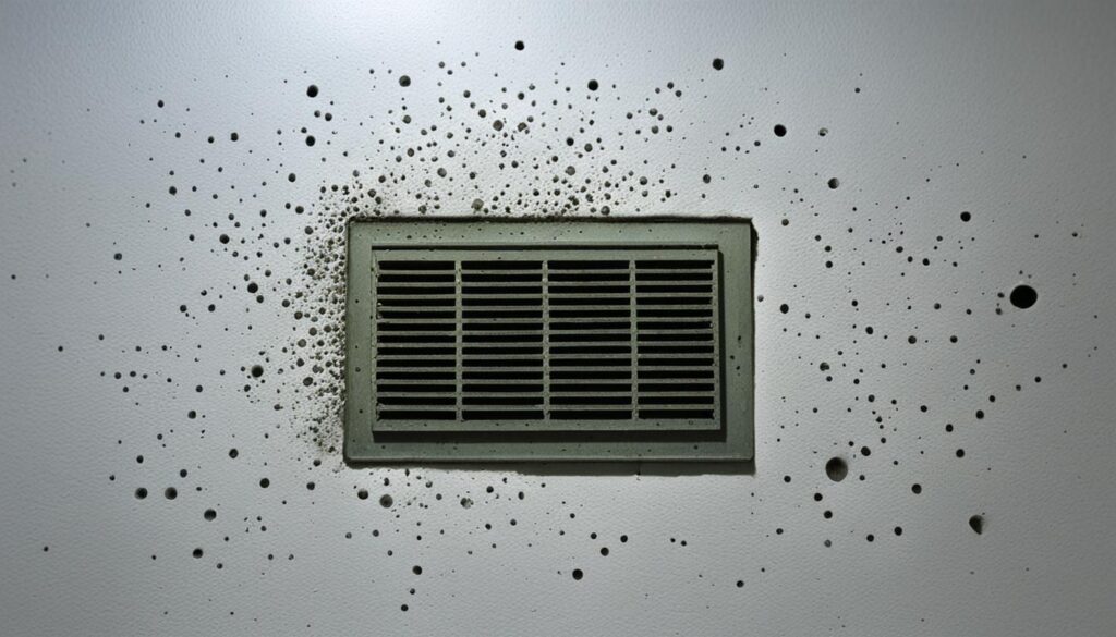 mold growth in air vents