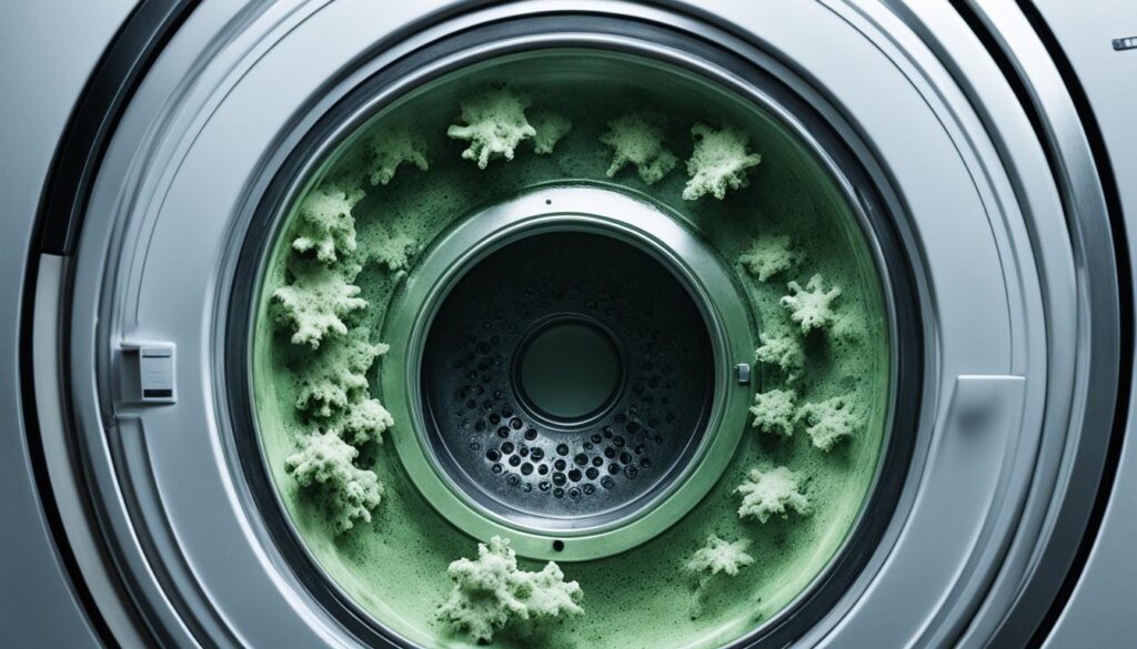 mold growth in washing machine