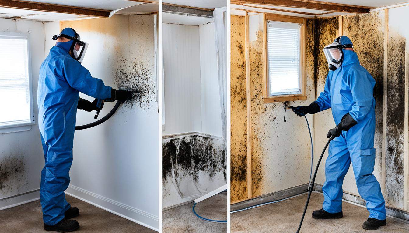 mold in a mobile home