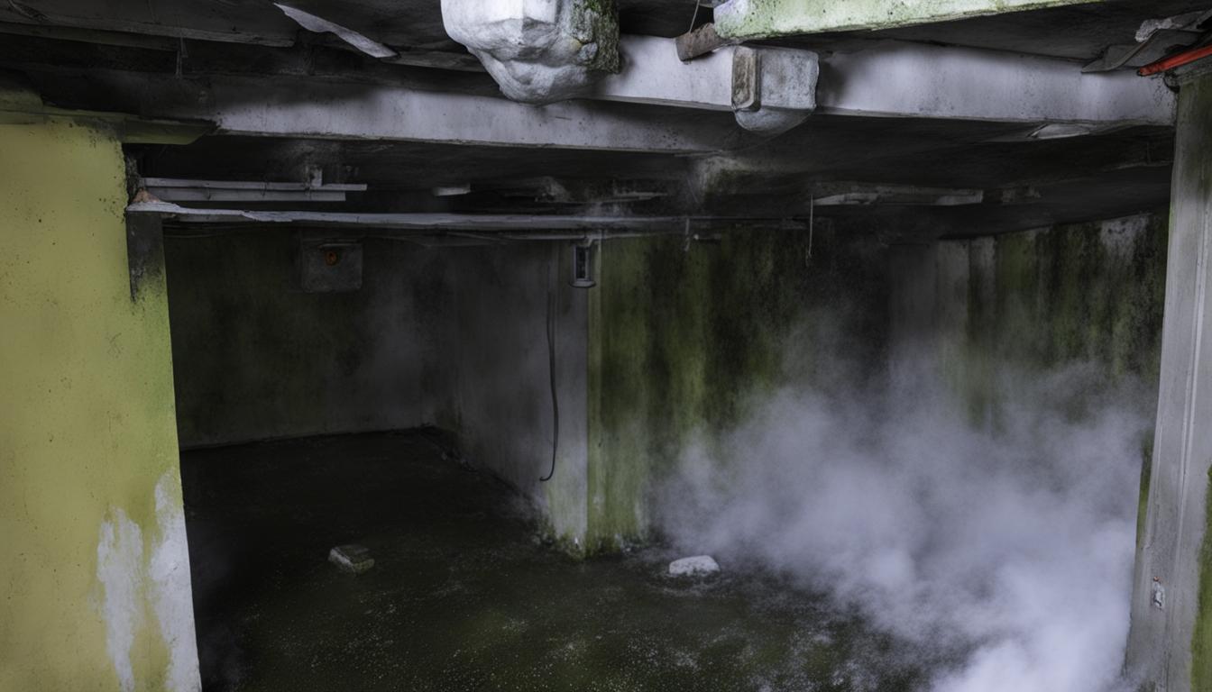 mold in basement