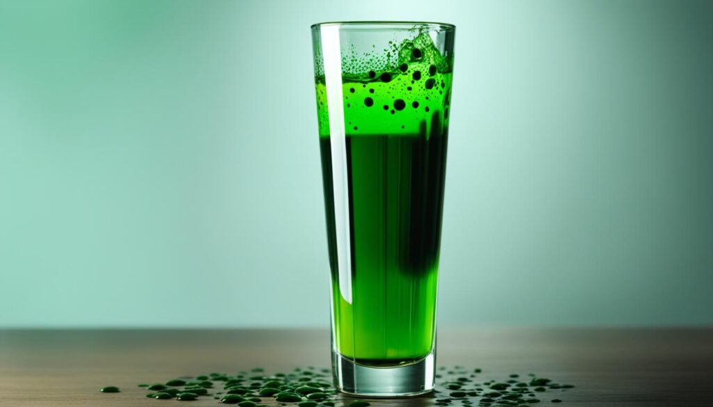 mold in drink