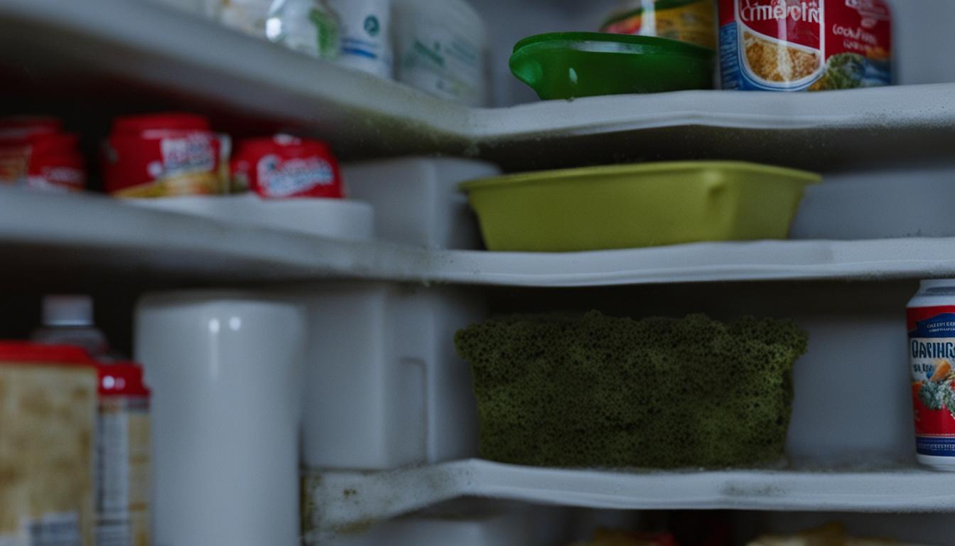 mold in refrigerator