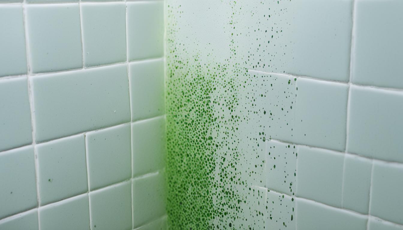 mold in shower