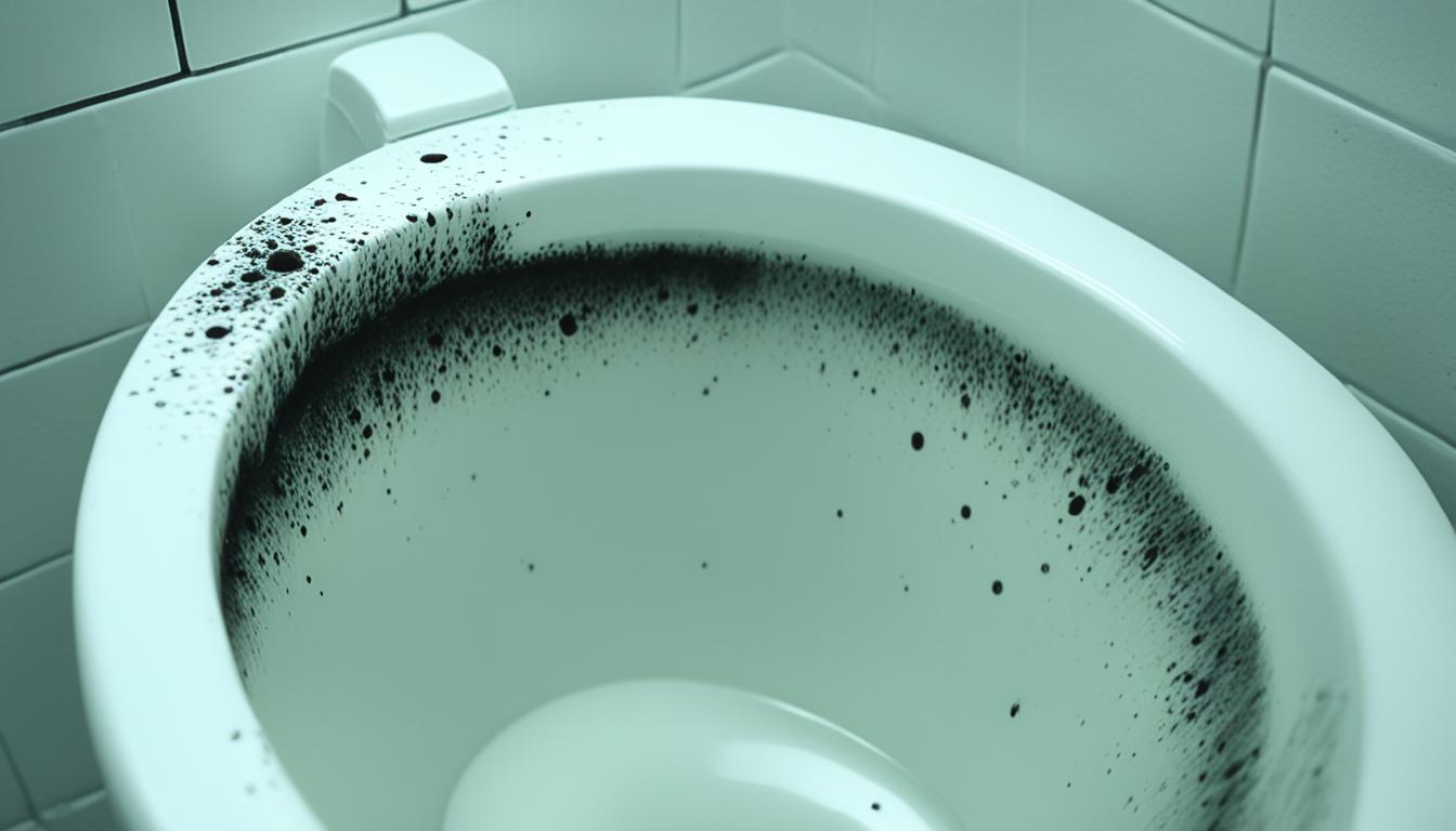 mold in toilet