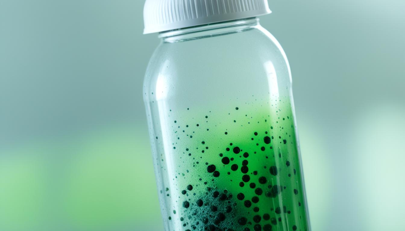 mold in water bottle