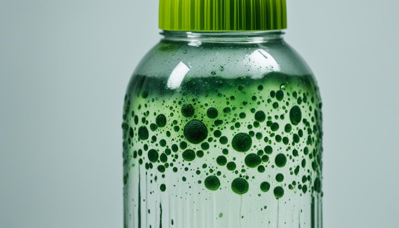 mold in water bottle