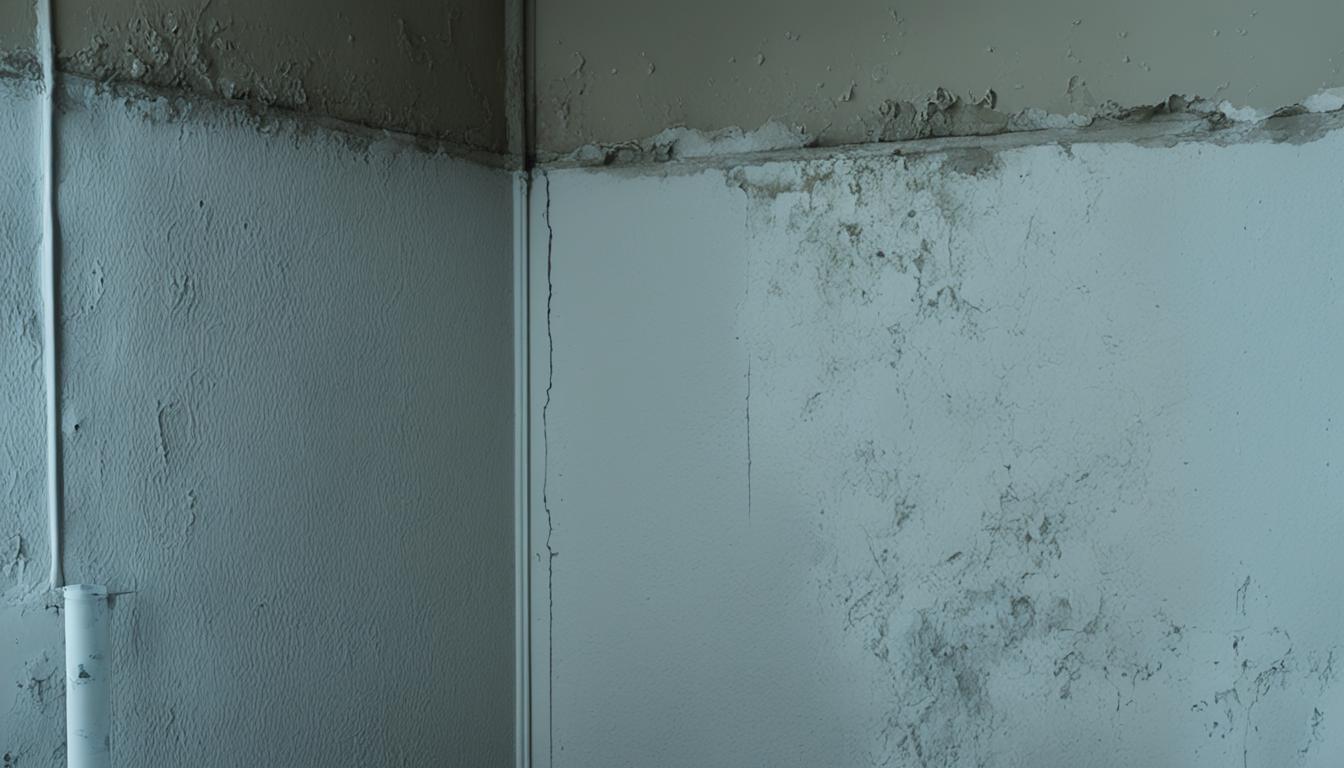 mold inside walls