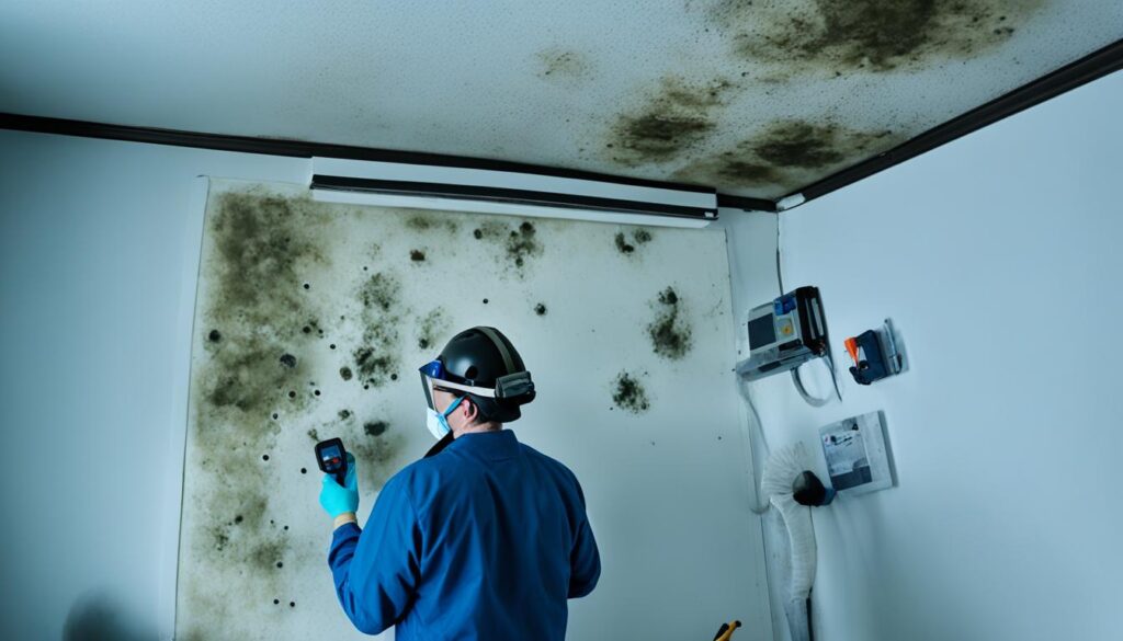 mold inspection garland