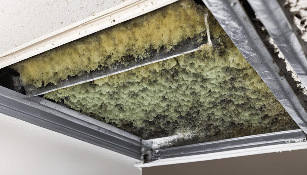 mold inspection in ductwork