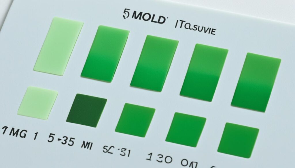 mold inspection test strips