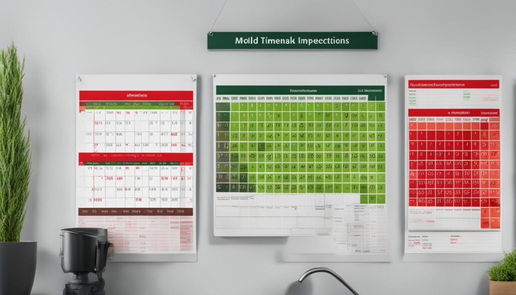 mold inspection timeline