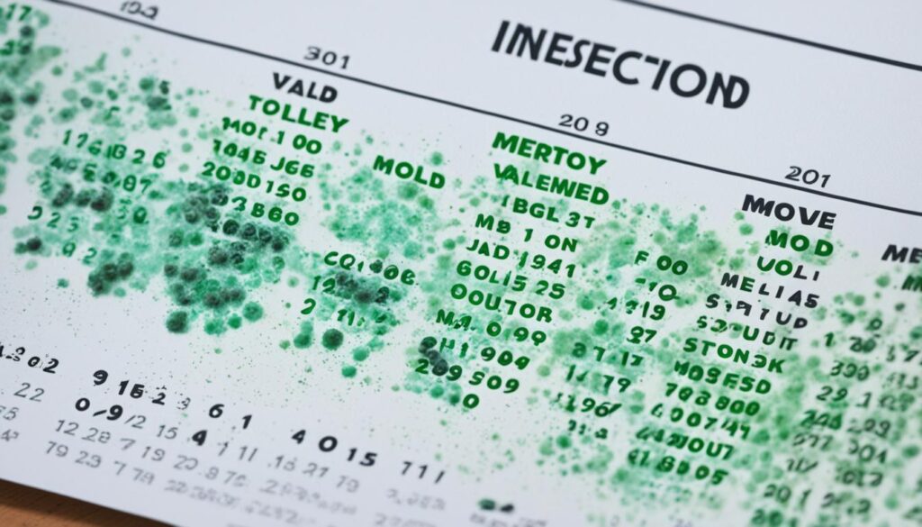 mold inspection validity period