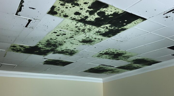 mold on ceiling