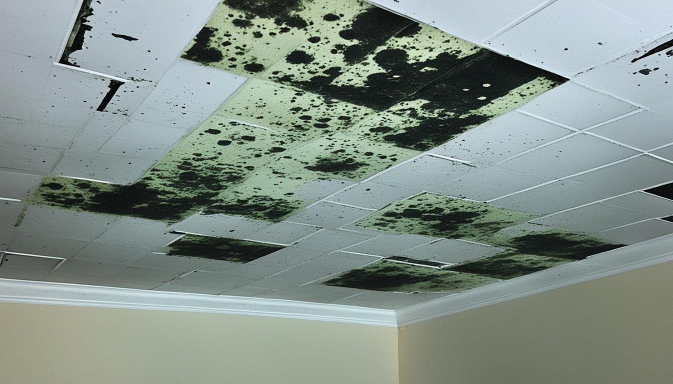 mold on ceiling