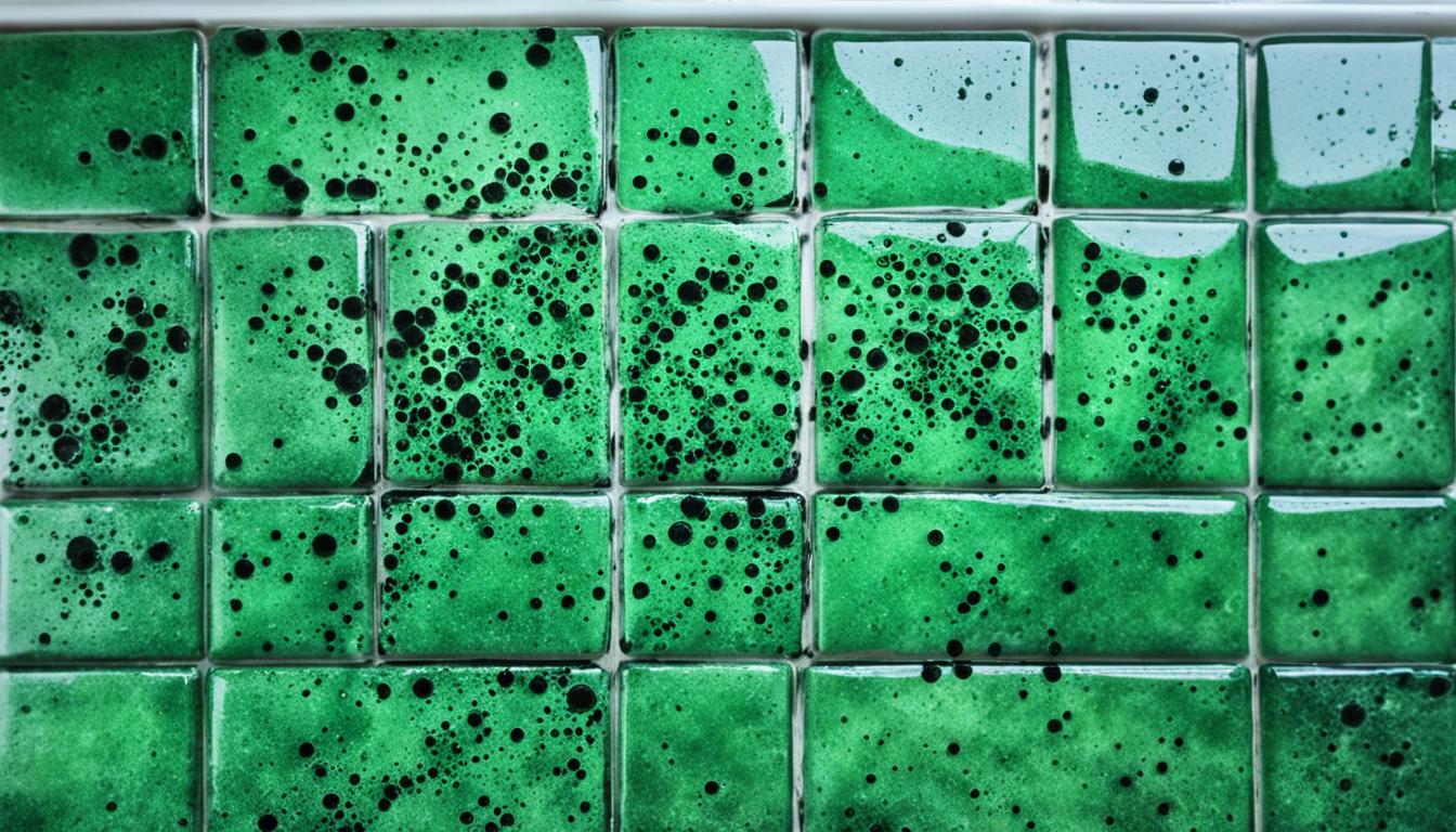 mold on glass tile backsplash miami